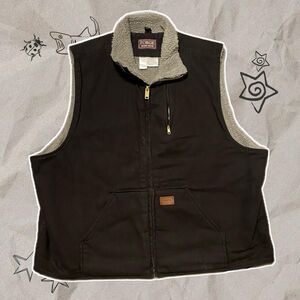 Forge Workwear Black Vest - Size 3XL Tall